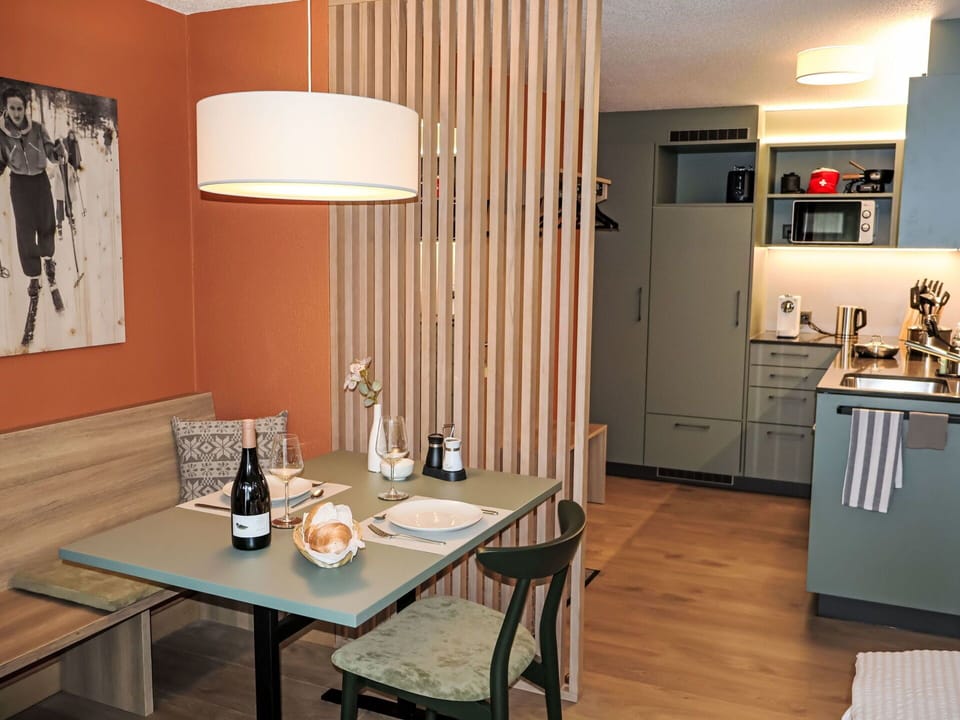 Furniture, Interior Design, Wood, Flooring, Floor, Table, Lighting, Ceiling, Light Fixture, Room