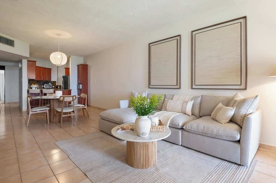 Chic coastal living meets modern comfort in a seamless flow.

