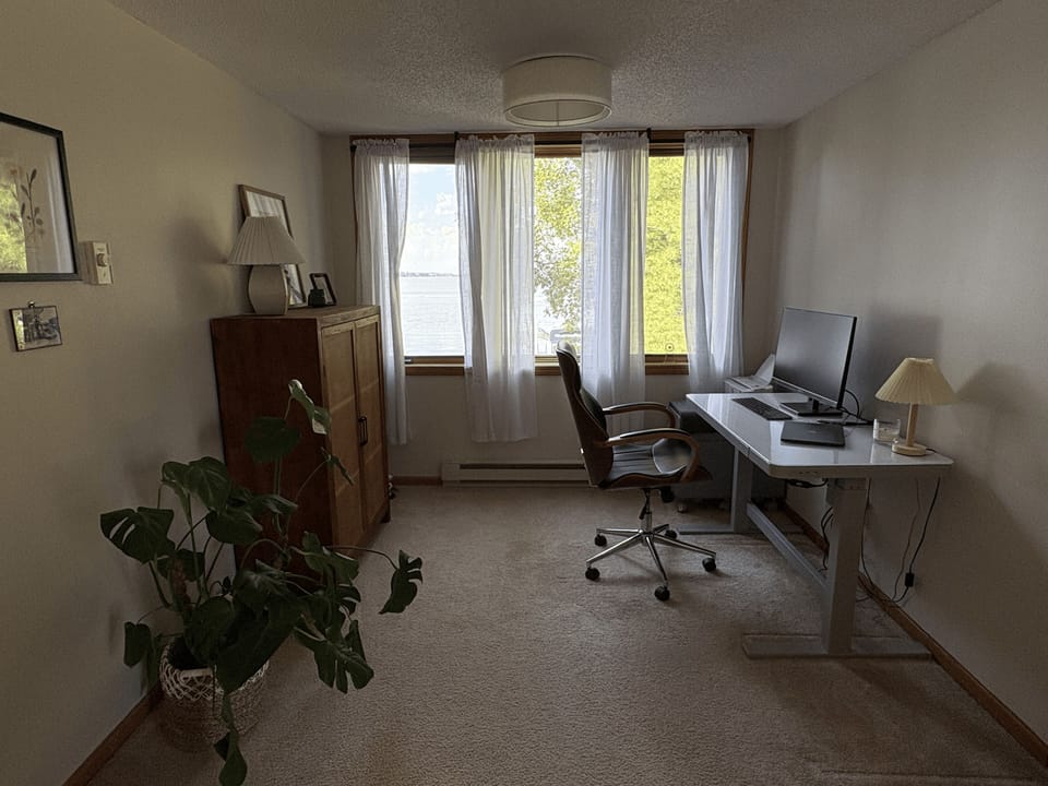 office nook in upstairs bedroom #1