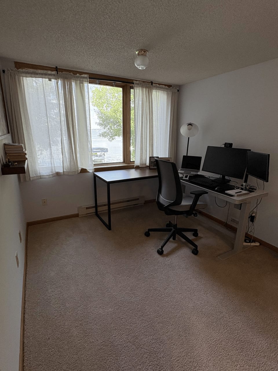 Office nook in upstairs bedroom #2