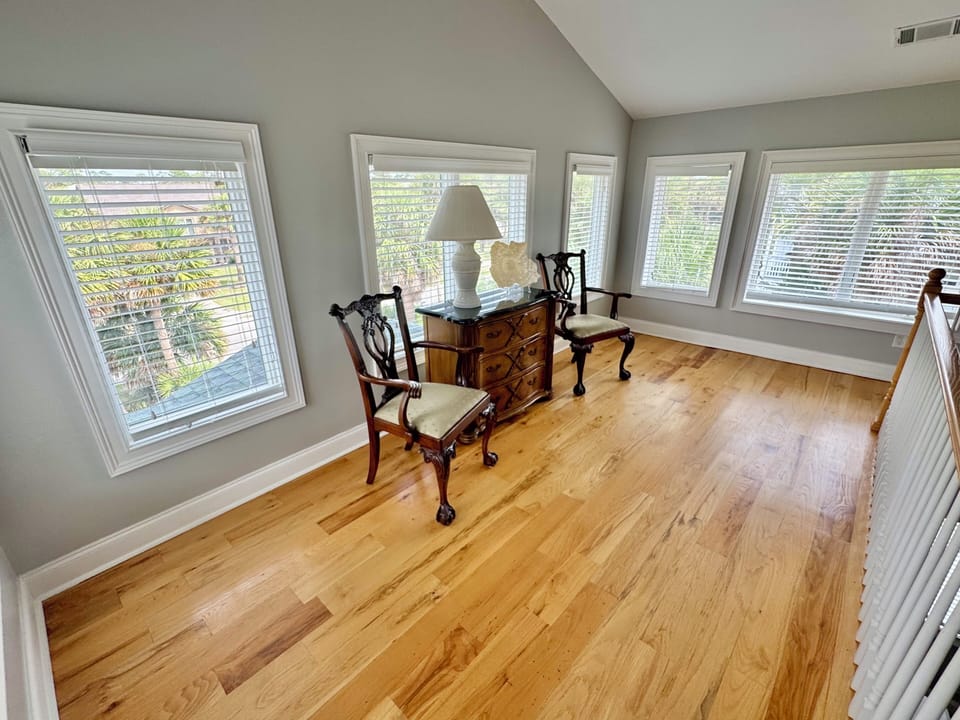 upstairs landing area