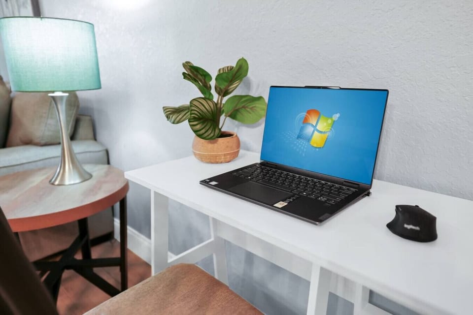 Work area for your laptop