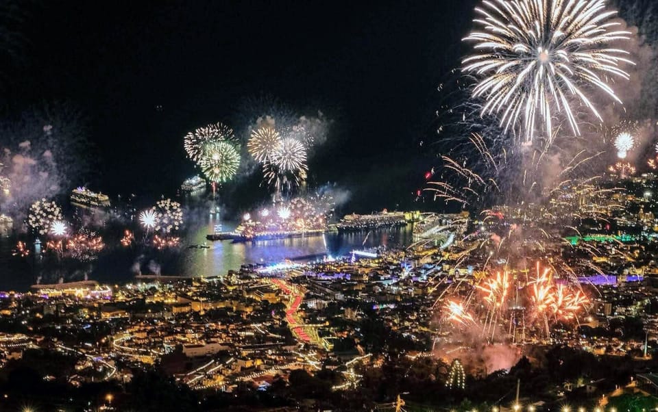 New year’s fireworks views from the living room