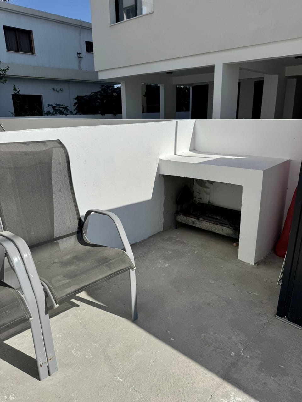 Outside BBQ area