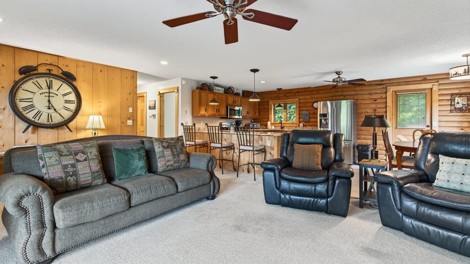 Plenty of comfortable places to sit