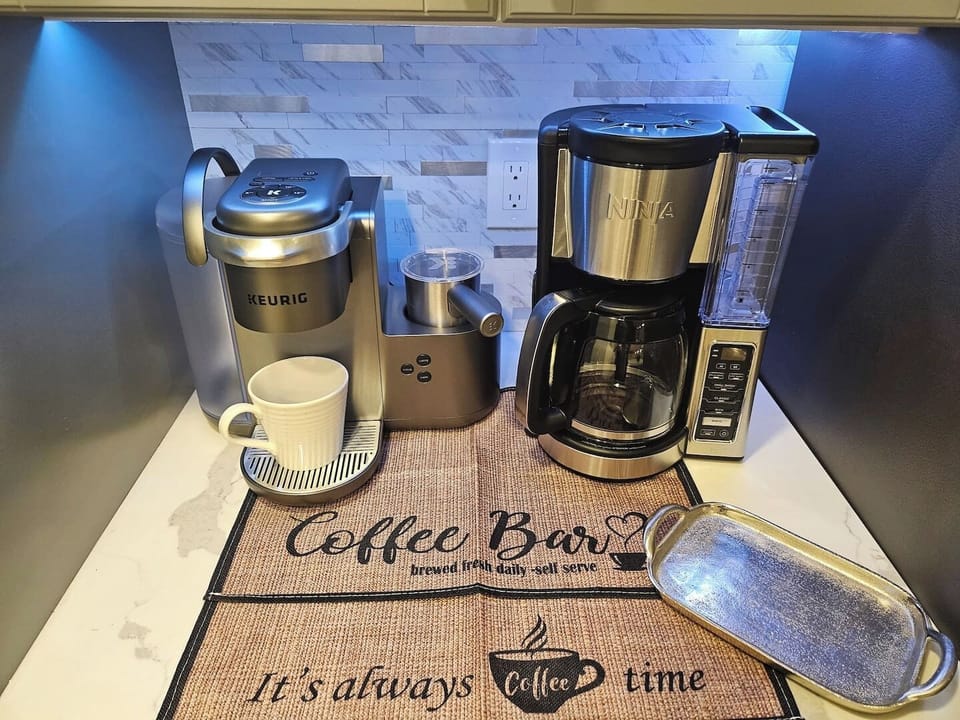 Morning brews taste better here. Fresh coffee, fresh start!