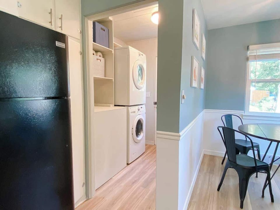 Laundry area.
