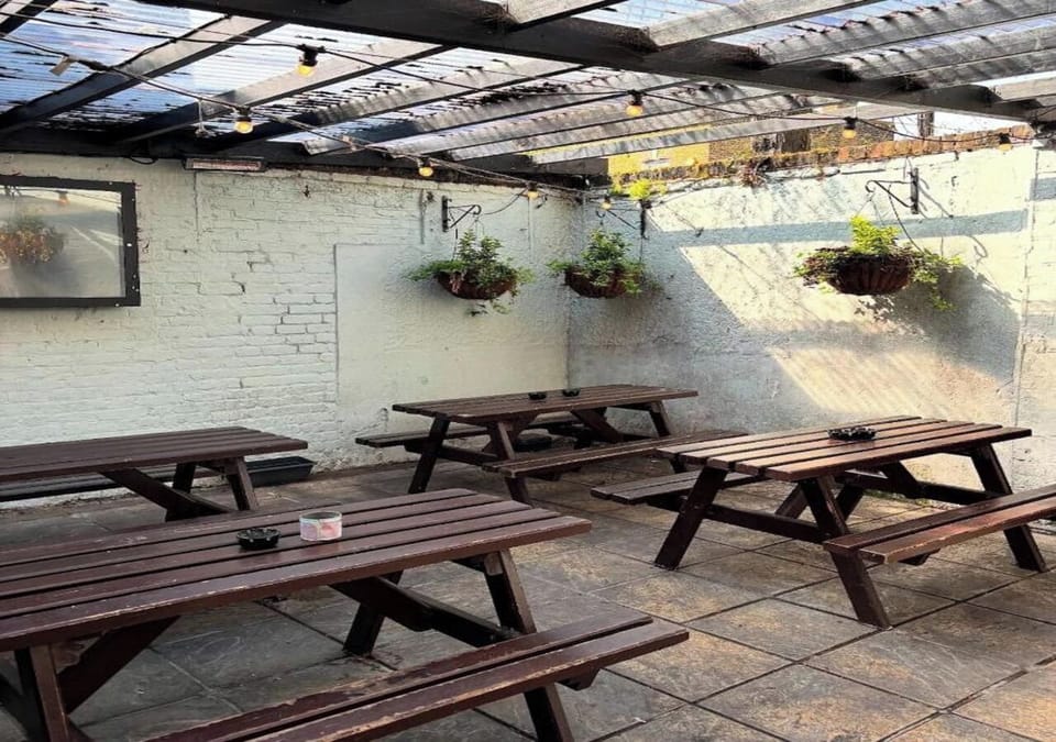 Pub outside area