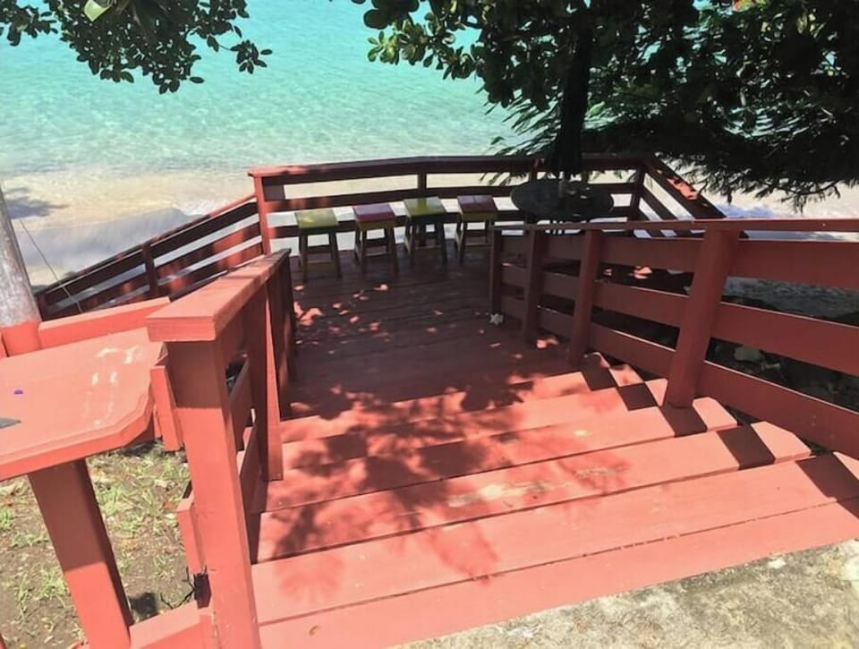 Steps to beach