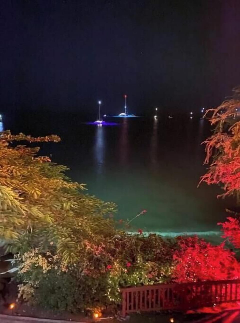 Beach night view