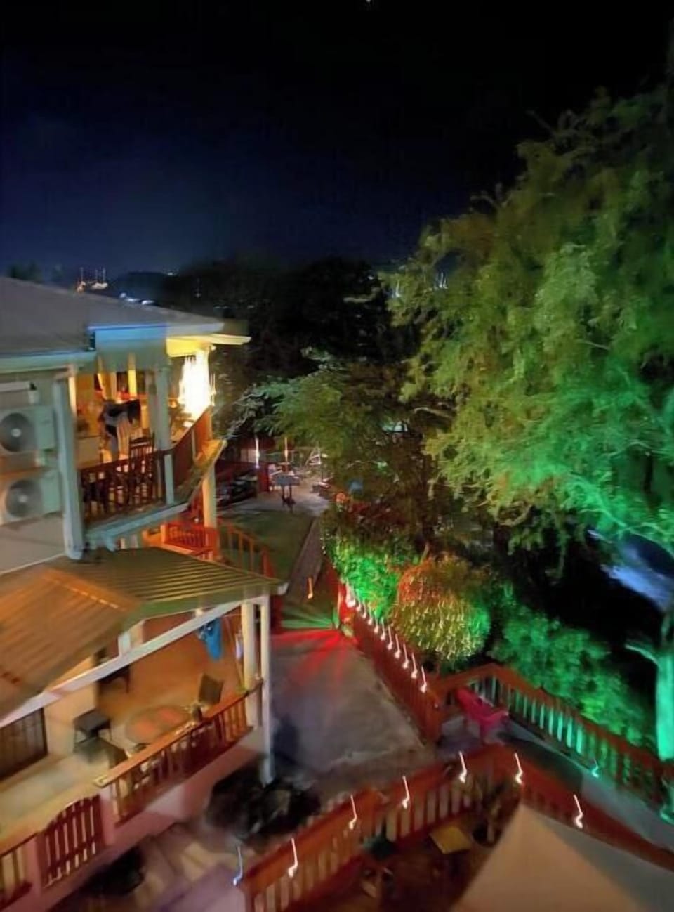 Outside night view