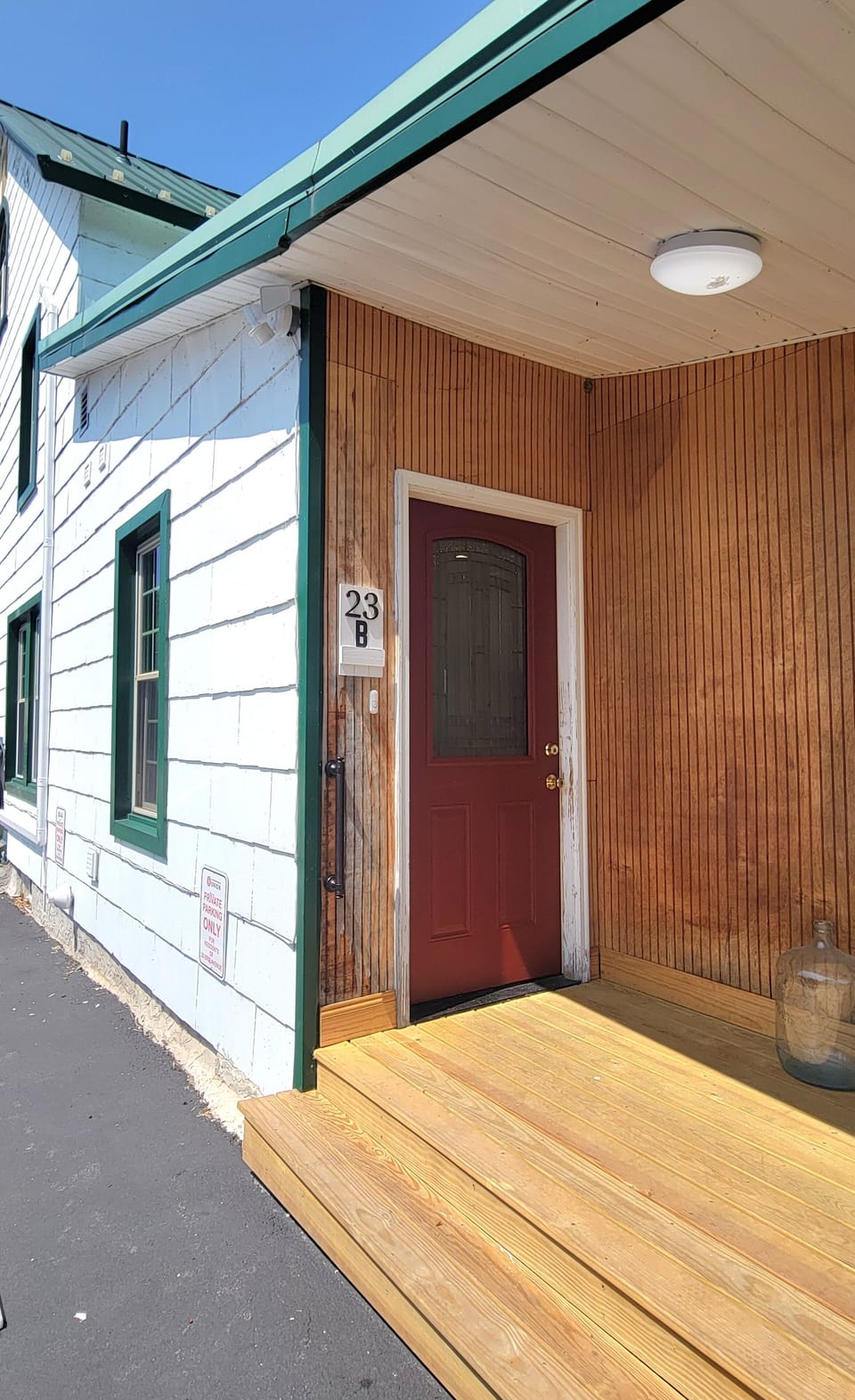 Exterior detail
