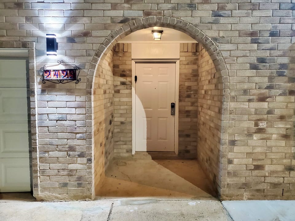 Entrance to the home