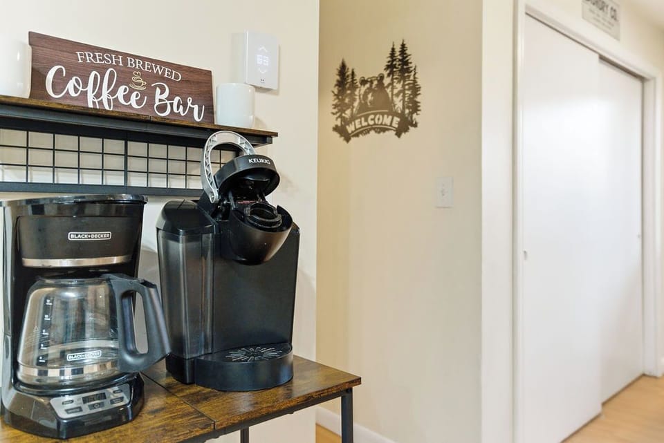 Start your morning right with drip coffee or k-cups.