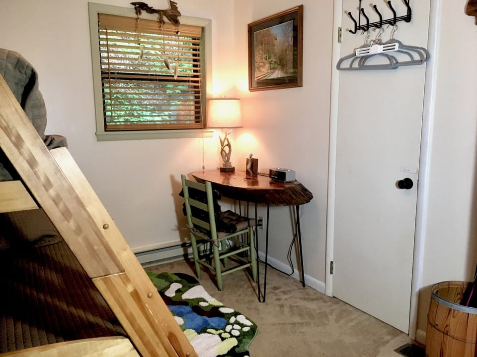 Bedroom 1 with desk