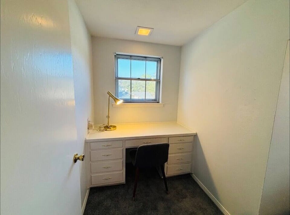 Desk setup ready for productivity.