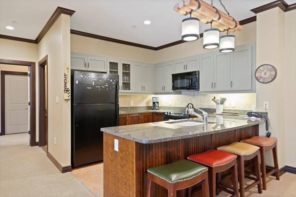 Fully stocked kitchen