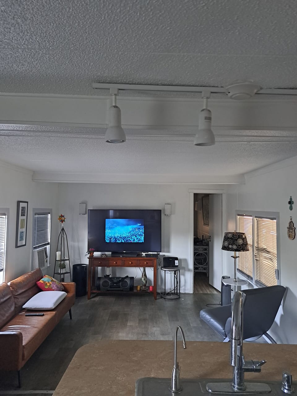 living space kitchen bar