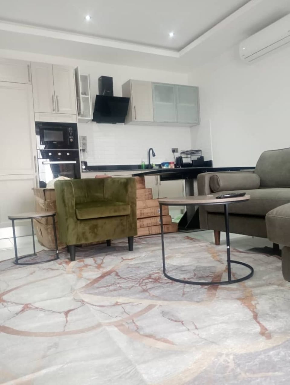 living area with Kitchenette 