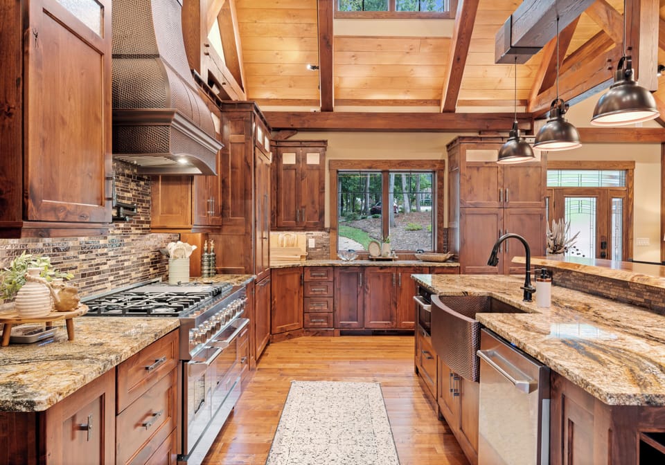 Fully stocked chefs kitchen to prep all your group meals.