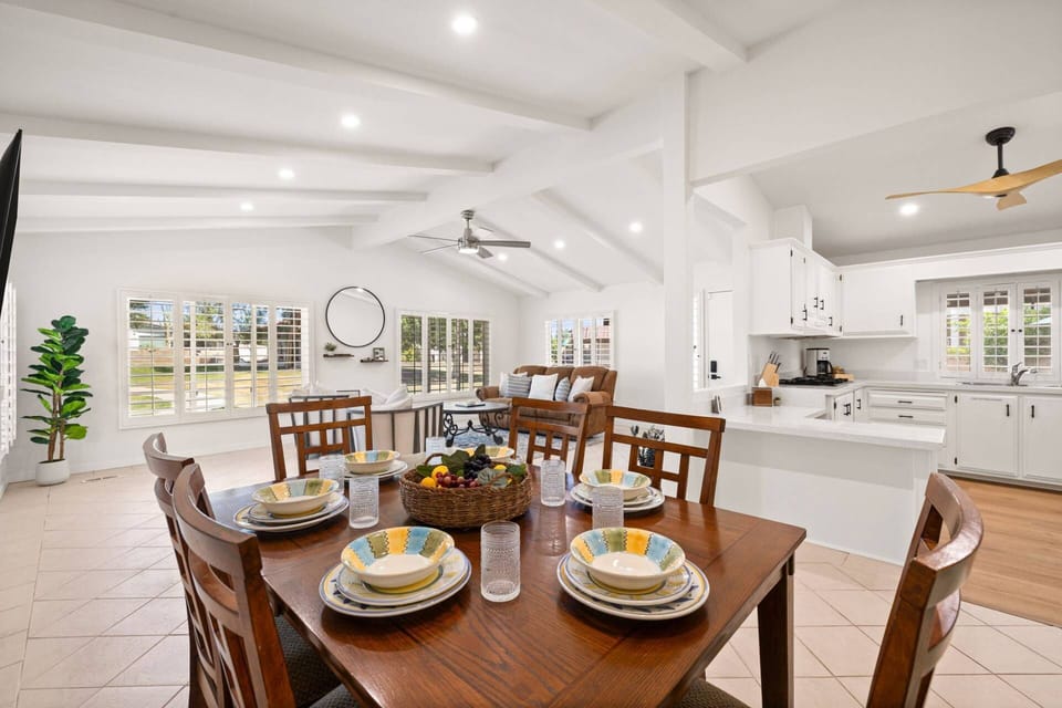 View Of The Dining Room And Living Room