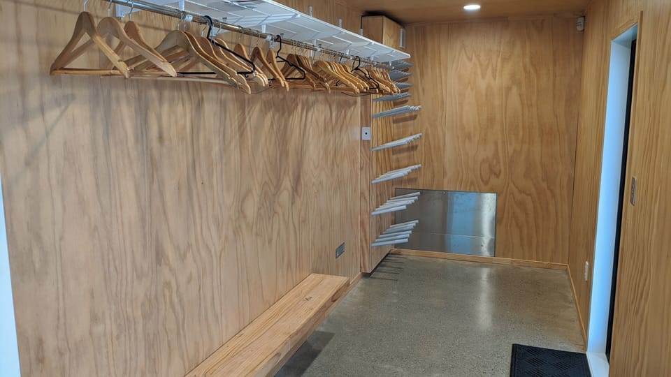 boot and glove dryer and boot room