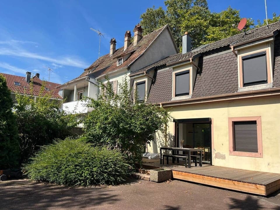 Maison vue de l'extérieur 