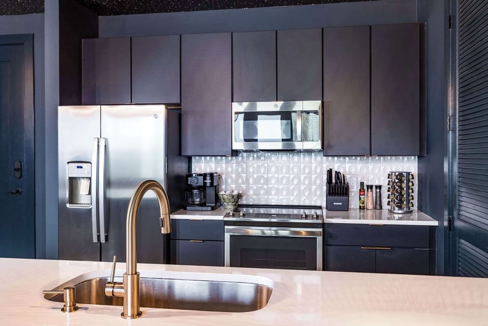 ☕ Brew, Cook, & Fuel Your Mission – Fully Stocked Kitchen