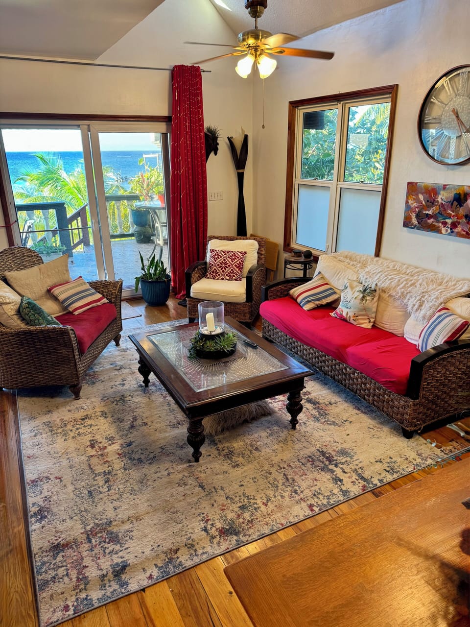 Living room with a view