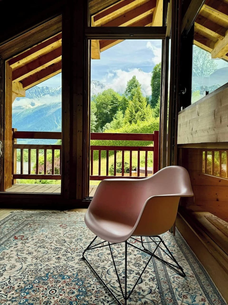 Rest area in chalet