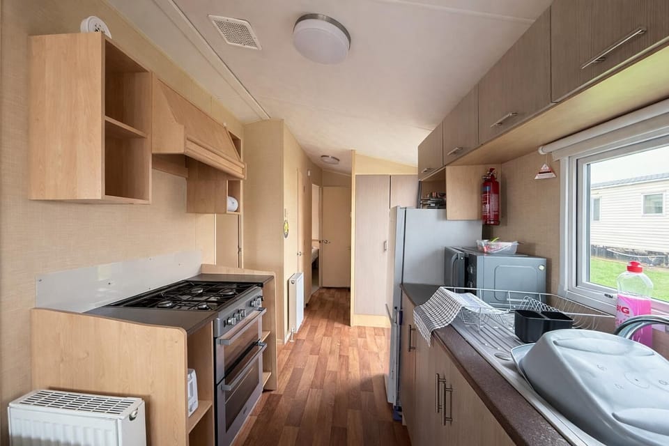 This convenient space makes it easy to manage mealtimes for everyone