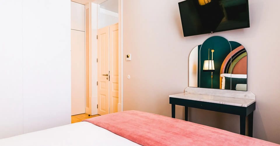 Sink into the statement bed and drift off in comfort