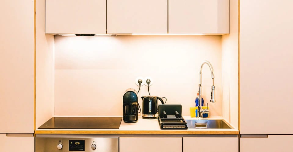 Brew morning coffee and prep light bites with ease.