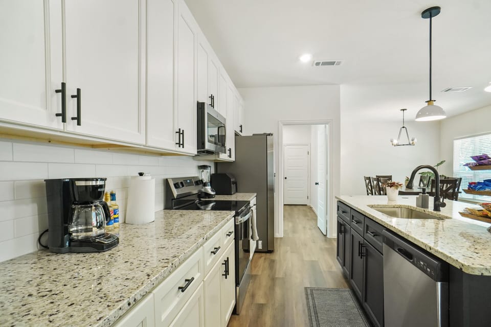 Kitchen – Coffee Bar and Storage