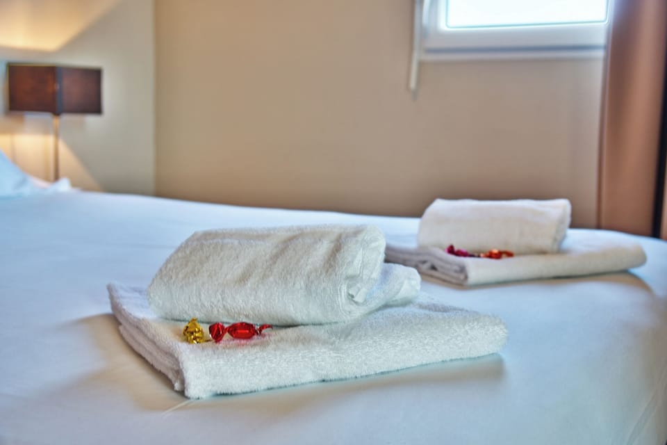 Indulge in fluffy towels and thoughtful welcome touches on arrival.