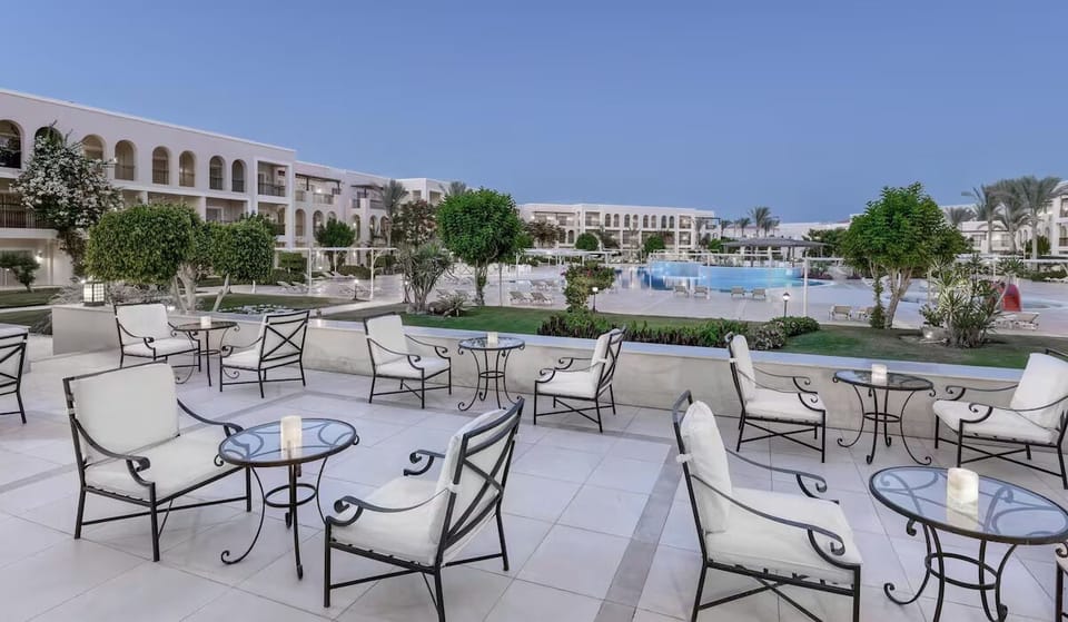 Unwind poolside with resort views and breezy open air.