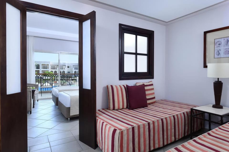 Stretch out on a daybed after a sun-filled afternoon.
