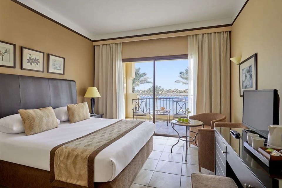 Wake refreshed to sweeping water views from your private balcony.
