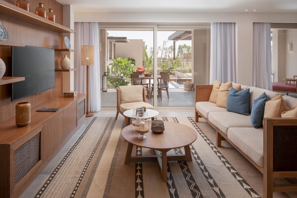 Unwind on the sofa after a sun-soaked day outdoors.