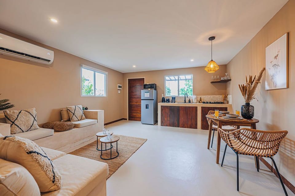 Open-concept kitchen and living room perfect for cooking, dining, and spending quality time together.