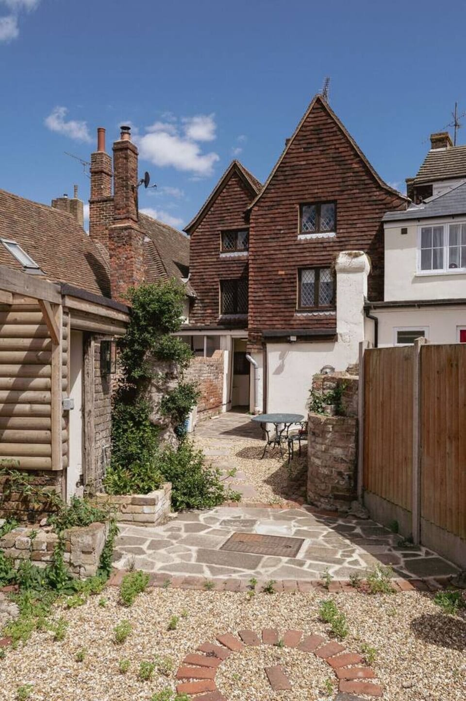 The rear garden is the perfect sun trap for a BBQ with outdoor furniture to sit and take in the beauty of the Old Shop