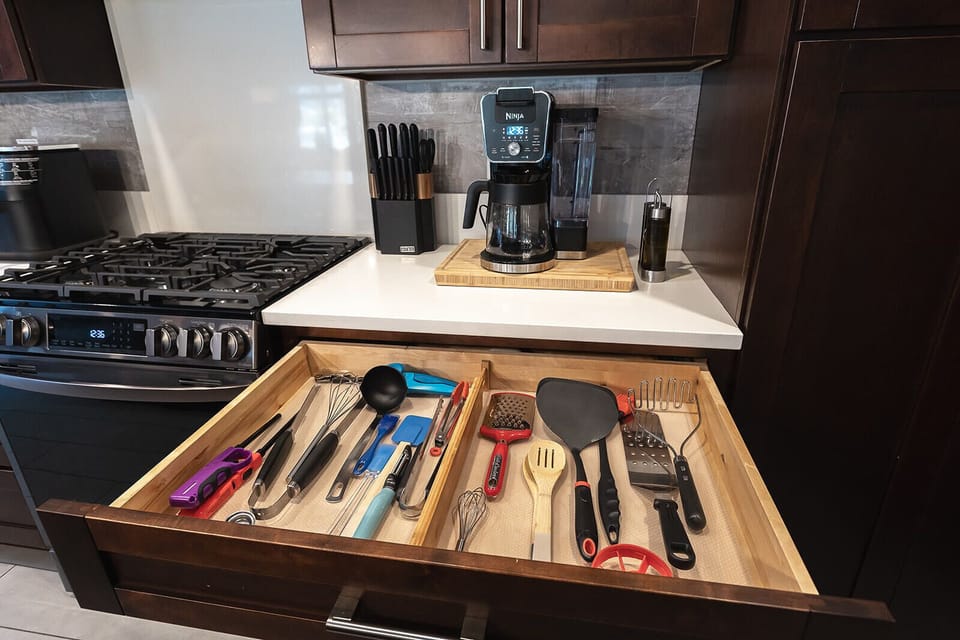 Fully loaded renovated kitchen