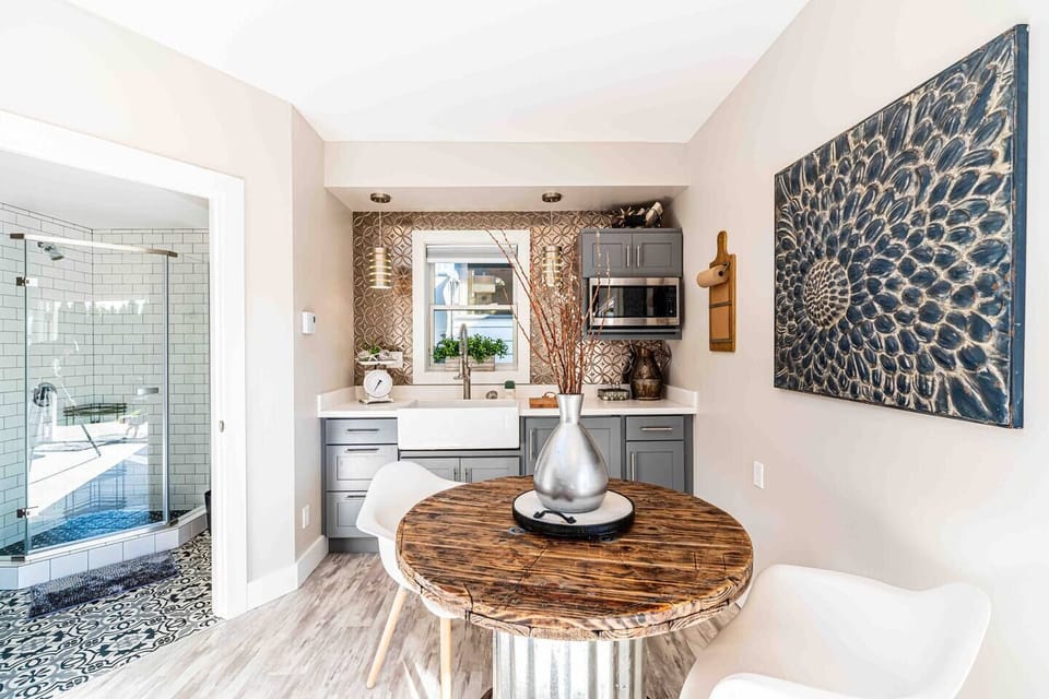 Guest cottage interior