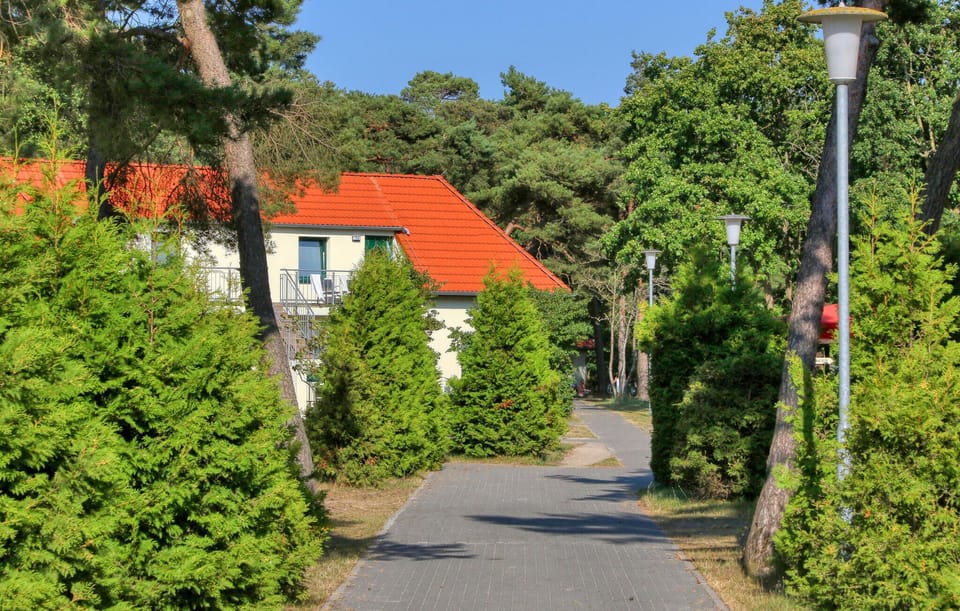 outside
