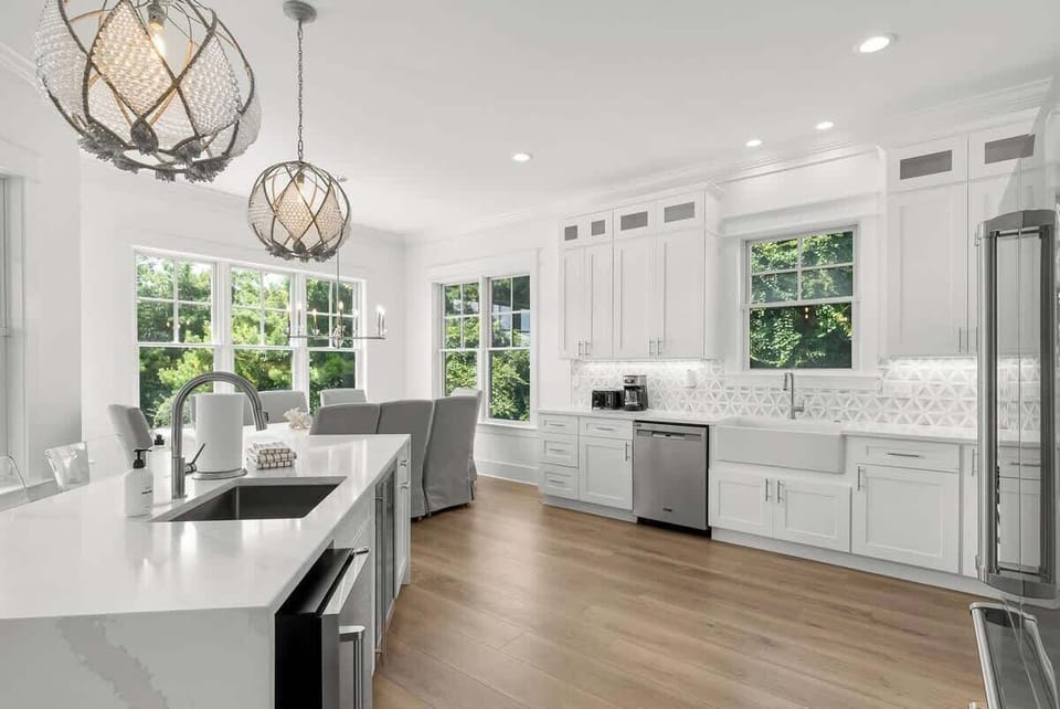 Cook like a chef in the fully equipped gourmet kitchen.