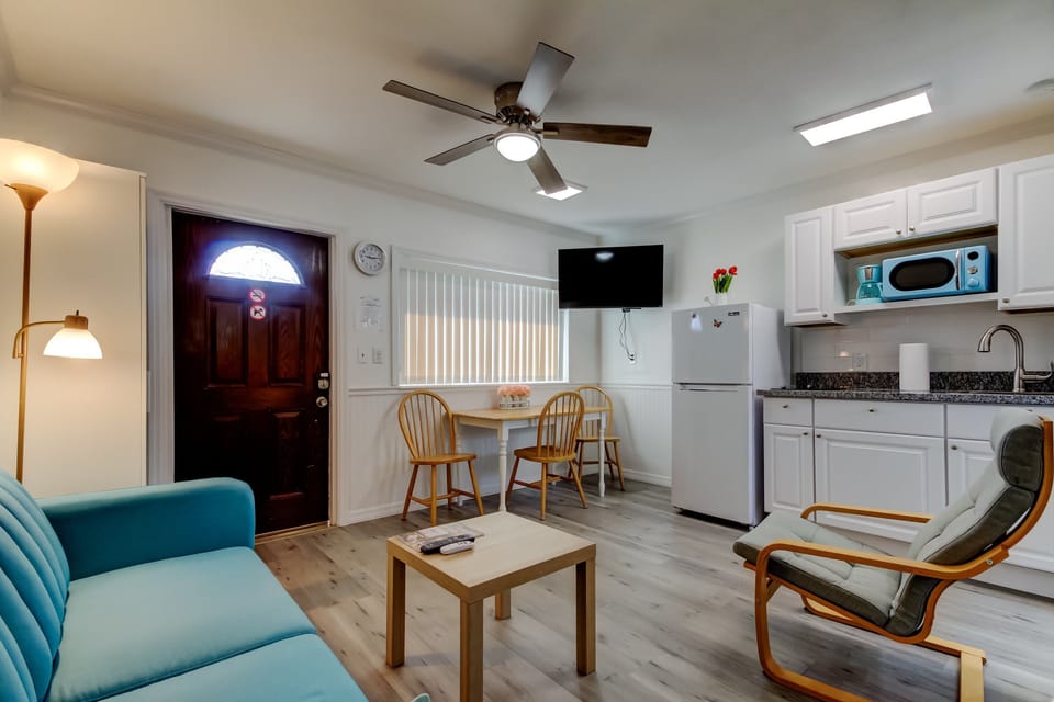 Remodeled Studio Living area