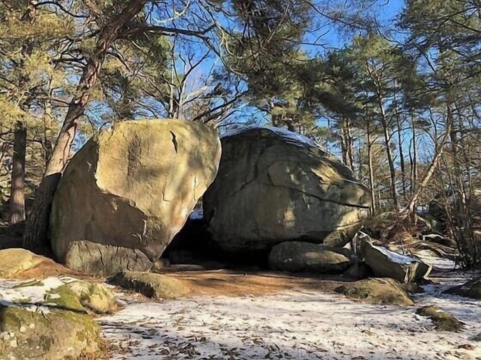 Kjugekull bouldering park 6,5 km 