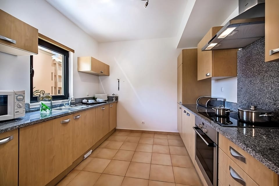 Cook holiday feasts in the fully equipped, sunlit kitchen.