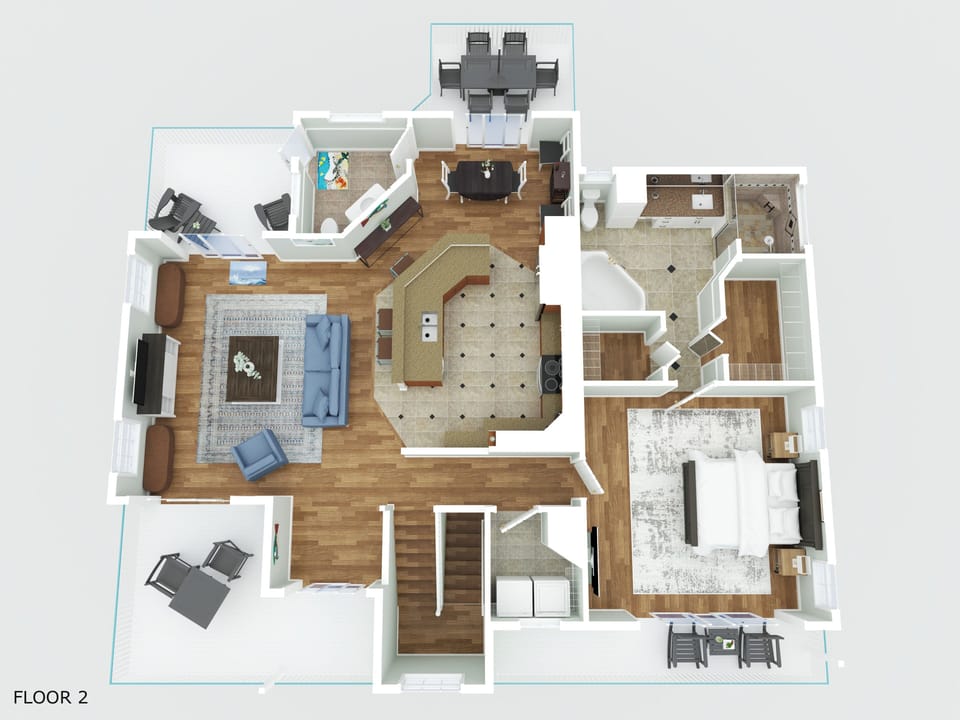 Main floor layout