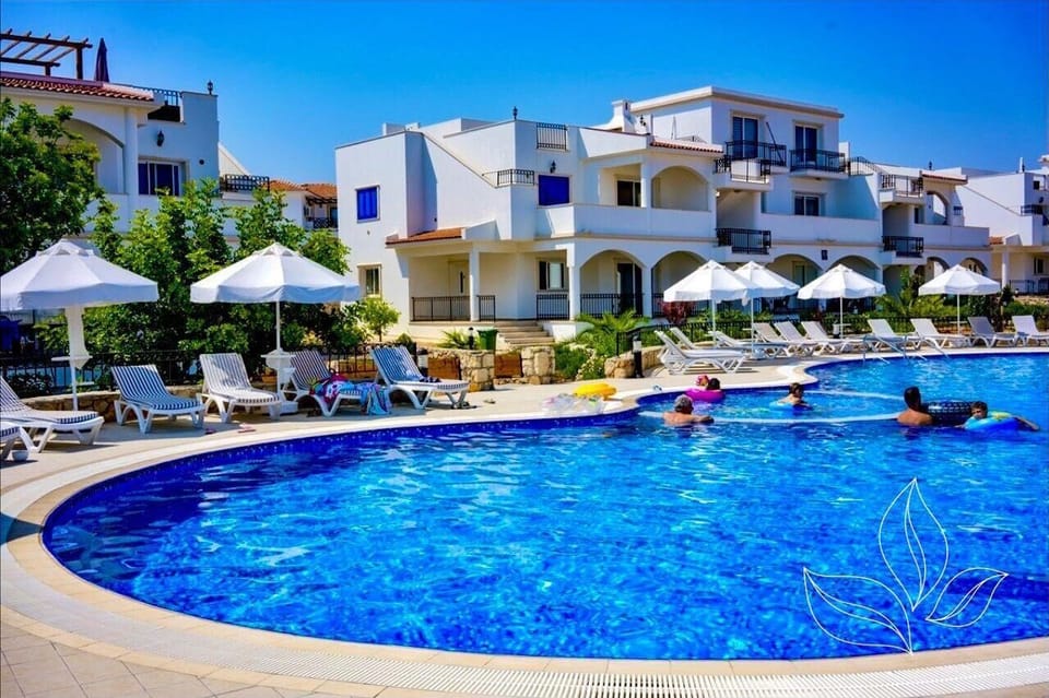 One of three communal pools for use. There is also an on site restaurant